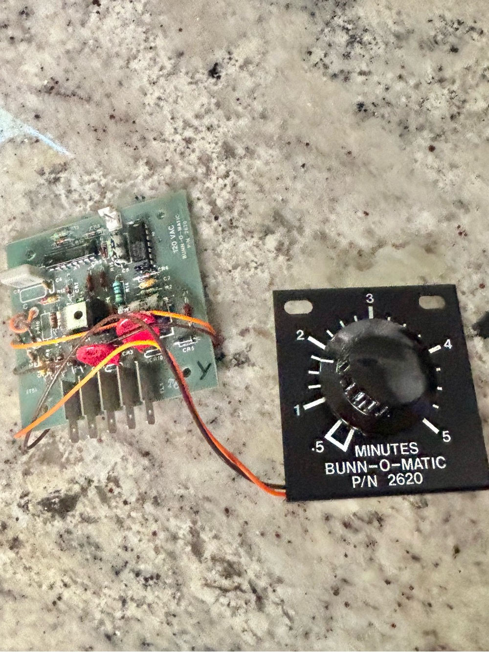 BUNN-O-MATIC 2620 STF-15/20 Timer Control Board NOS Coffee Brewer Part